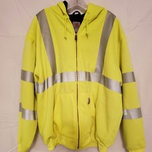 Carhartt zip-up Safety Jacket XL